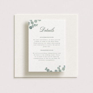 D'accompagnement Carte de boîtier Mariage Adelaide