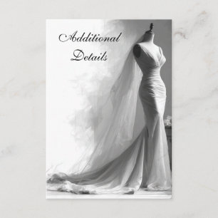 D'accompagnement Carte de boîtier Mariage de croquis romantique pou