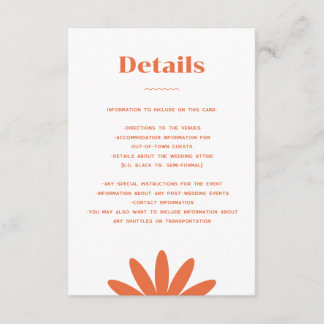 D'accompagnement Carte de boîtier Mariage de marguerite