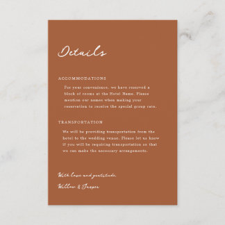 D'accompagnement Carte de boîtier Mariage Pensacola