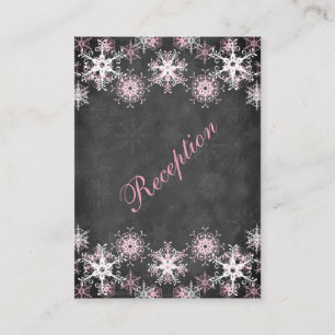 D'accompagnement Carte de boîtier Mariage Pink Snowboard