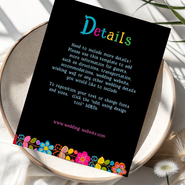 D'accompagnement Carte de boîtier moderne mexicaine Détails du mari (Créateur téléchargé)