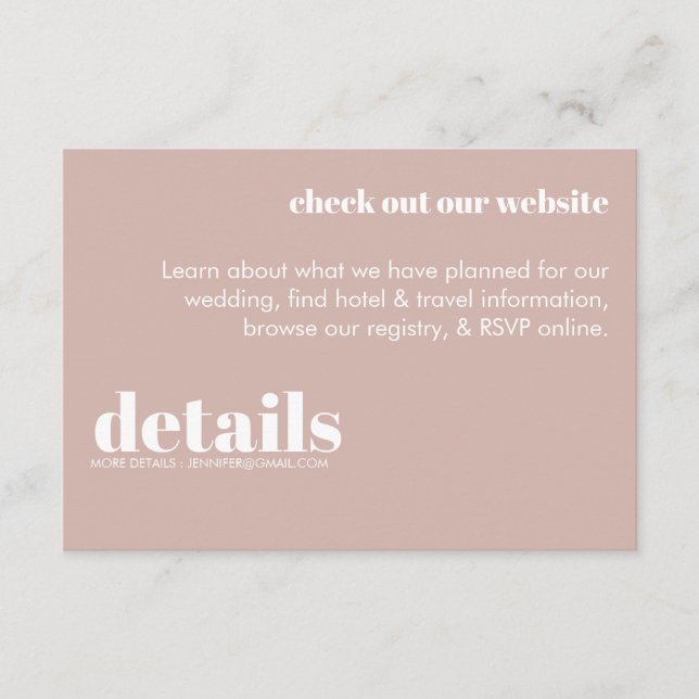 D'accompagnement Carte de boîtier rétro moderne (Devant)