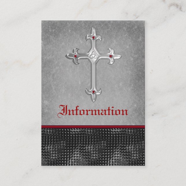 D'accompagnement Carte de boîtier rouge, noir, gris (Devant)
