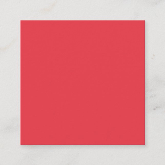 D'accompagnement Carte de clôture Red Square de Tomate – Personnali (Devant)