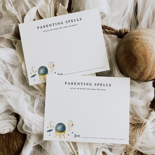 D'accompagnement Carte de conseil Baby shower d'Halloween (Créateur téléchargé)