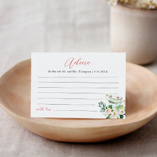 D'accompagnement Carte de conseils de mariage ARIA Tea Party