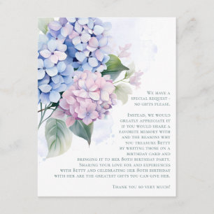 D'accompagnement Carte de demande d'anniversaire 80 ans aux hortens