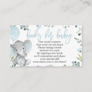D'accompagnement Carte de demande de Baby shower éléphant pour un g