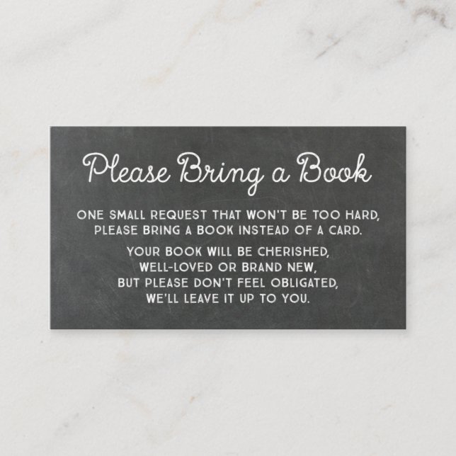 D'accompagnement Carte de demande de carnet de baby showers Rustic  (Devant)