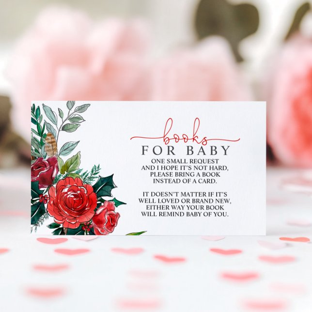 D'accompagnement Carte de demande de livre pour bébé pour la douche (Créateur téléchargé)