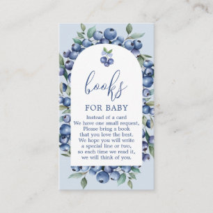 D'accompagnement Carte de demande de livres Blueberry pour bébé