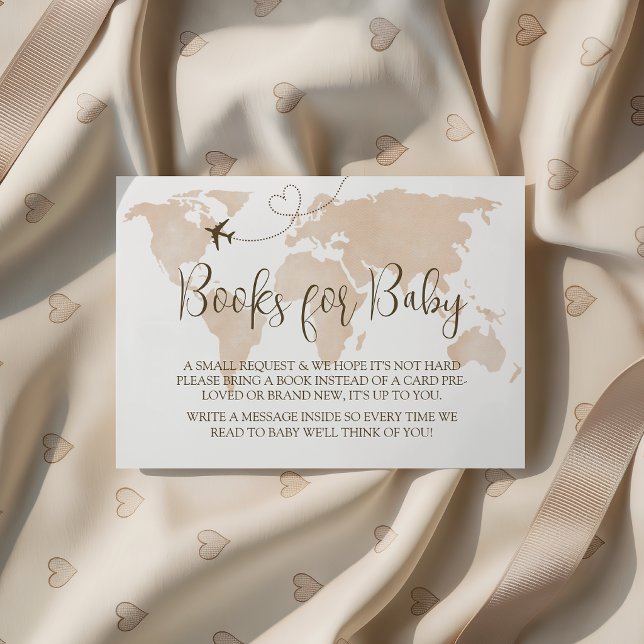 D'accompagnement Carte de demande de livres pour bébé avec carte du (Créateur téléchargé)