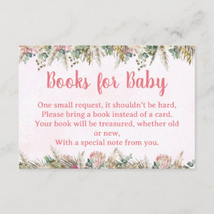 D'accompagnement Carte de demande de livres pour bébé en herbe de P