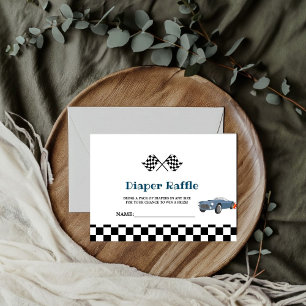D'accompagnement Carte de demande de rabat de Baby shower de course