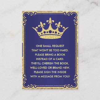 D'accompagnement Carte de demande de réservation Royal Prince Show