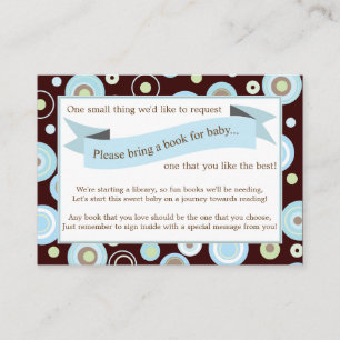 D'accompagnement Carte de demande d'insertion de Baby shower de poi