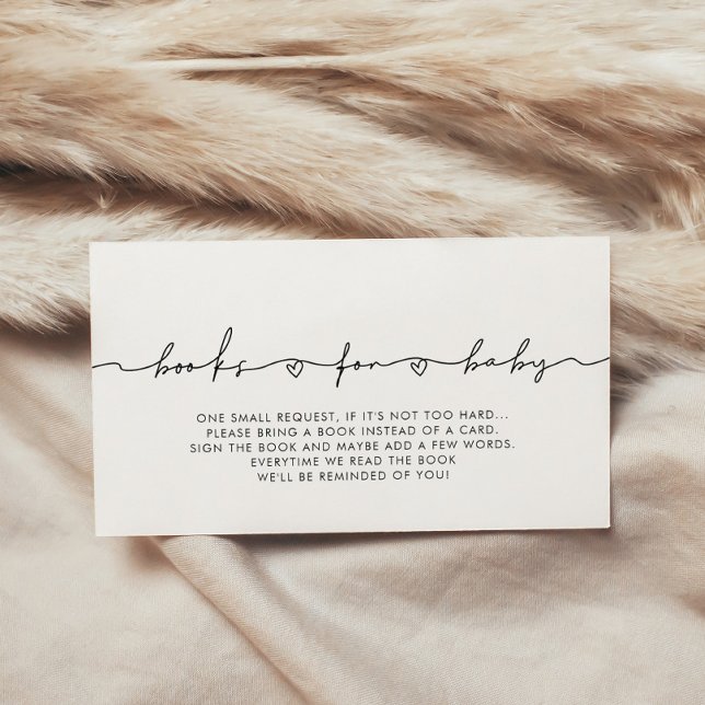 D'accompagnement Carte de demande du cahier de baby showers mignonn (Créateur téléchargé)