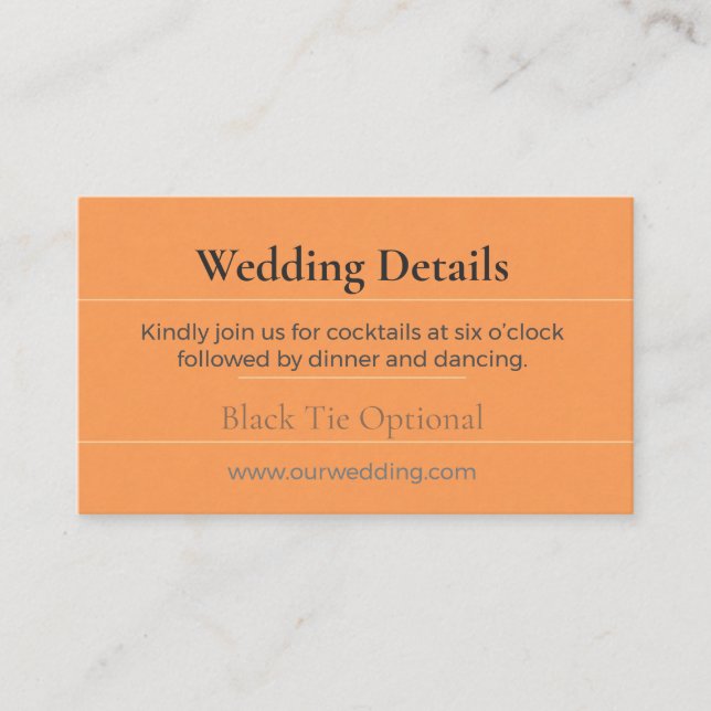 D'accompagnement Carte de détails de mariage Boho | Luxe Floral Chi (Devant)