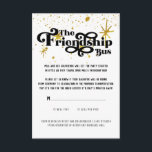 D'accompagnement Carte de détails de transport bat mitzvah<br><div class="desc">Cette carte d'enceinte permettra à vos invités de savoir comment les enfants seront transportés à la fête. Cette suite design Black & Gold est la meilleure façon de célébrer la fête de l'année. Ajoutez votre libellé personnalisé à cette conception à l'aide des cases "Modifier ce modèle de conception" situées à...</div>