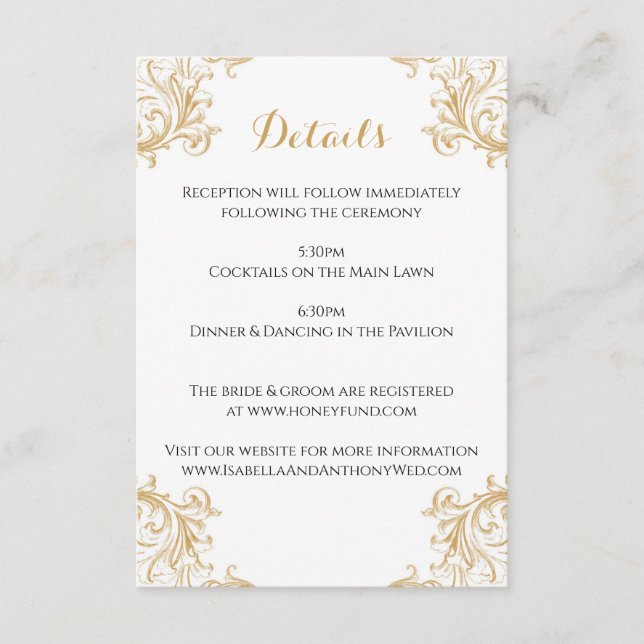 D'accompagnement Carte de détails Tangled Sun (Devant)