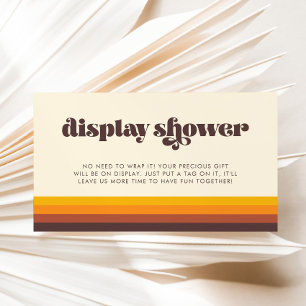 D'accompagnement Carte de douche Retro 60s Vintage du milieu du siè