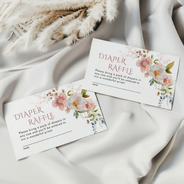 D'accompagnement Carte de fermeture à rabat Fleur sauvage rustique (Créateur téléchargé)