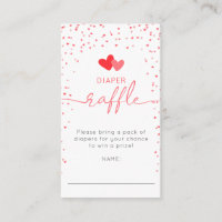 Carte de fermeture de la petite couche amoureuse