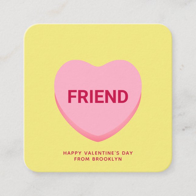 D'accompagnement Carte de la Saint-Valentin cœur de conversation ja (Devant)
