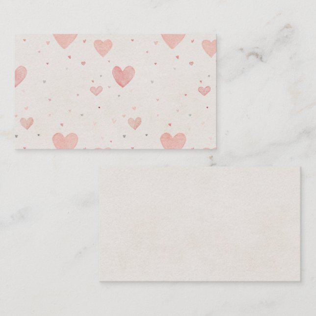 D'accompagnement Carte de l'enclos Petits Cœurs (Devant / Derrière)