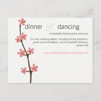 D'accompagnement carte de profil du site mariage cerisier fleurie