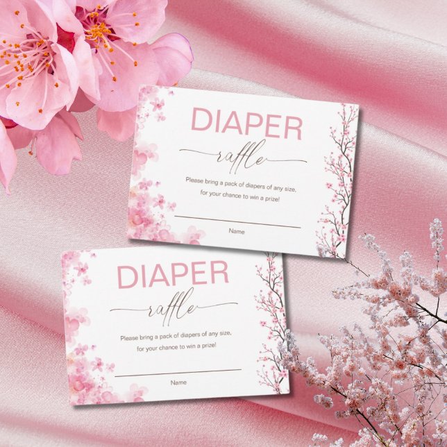 D'accompagnement Carte de rabat Baby shower de couches pour bébé (Créateur téléchargé)