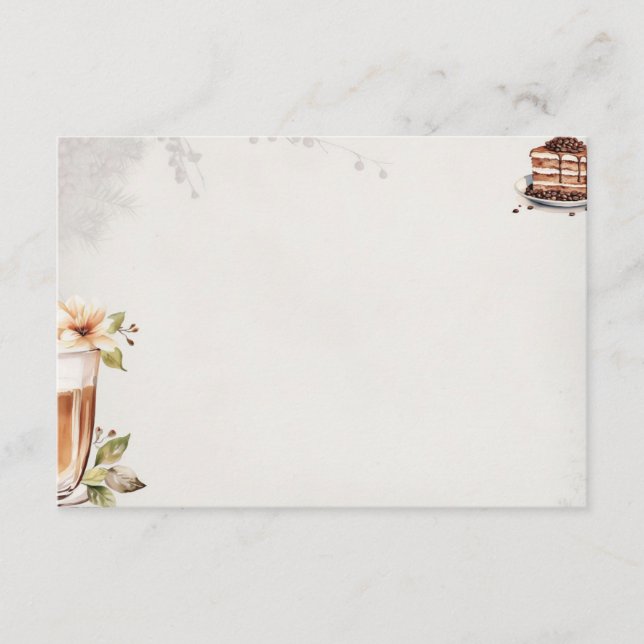 D'accompagnement Carte de recette vierge rôtie française (Devant)