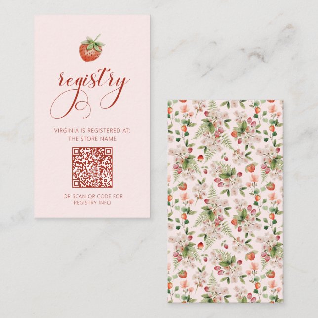 D'accompagnement Carte de registre Berry (Devant / Derrière)
