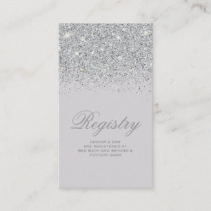 D'accompagnement Carte de Registre du Mariage de Parties scintillan