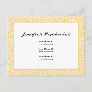 D'accompagnement Carte de registre Spiral