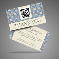 Carte de remerciement Elegant Mosaic Medical Spa