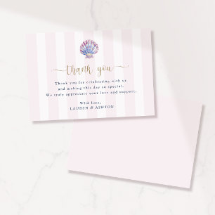 D'accompagnement Carte de Remerciements pour Baby Shower Sea You So