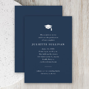 D'accompagnement Carte de Réponse de Remise de Diplôme à Typographi