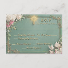 Carte de réponse pour la croix d'émeraude et le ja