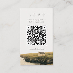 D'accompagnement Carte de réponse QR Code pour un mariage en Irland
