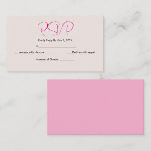 D'accompagnement carte de réponse simple aux fleurs de cerisier jap