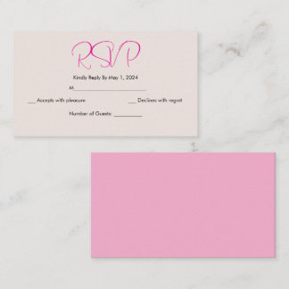 D'accompagnement carte de réponse simple aux fleurs de cerisier jap