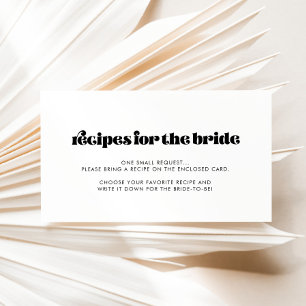 D'accompagnement Carte de requête de script rétro vintage