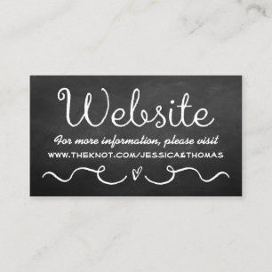 D'accompagnement Carte de site mariage   Tableau noir