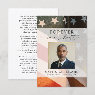 D'accompagnement Carte de souvenir patriotique militaire de sympath