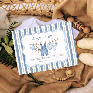 D'accompagnement Carte de tirage au sort de couche Blue Jean Baby C