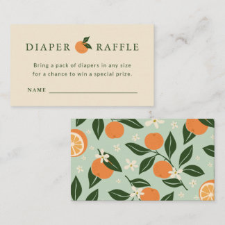 D'accompagnement Carte de tirage au sort de couche pour Baby Shower