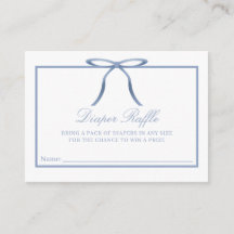 Carte de tirage au sort de couche pour bébé avec u