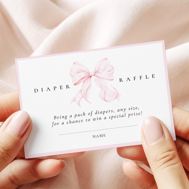 D'accompagnement Carte de tirage au sort de couche pour bébé Shower (Créateur téléchargé)